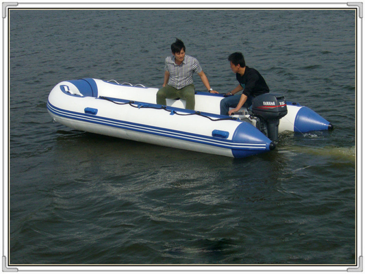 China Professional 7 Person PVC Folding Inflatable Boat Inflatable Fishing Dinghy supplier